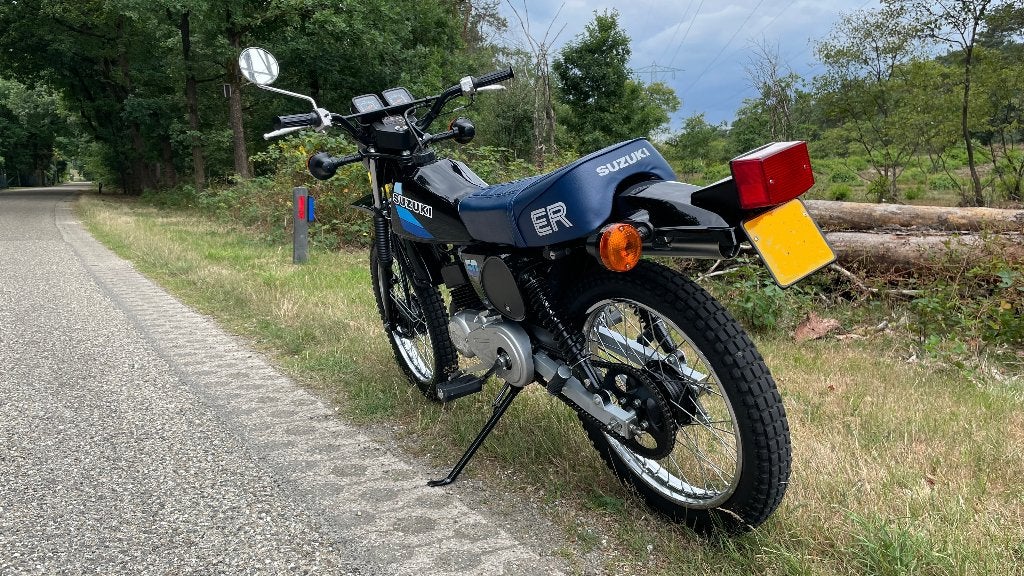 Suzuki TS 50 ER   Z.G.A.N, Fietsen en Brommers, Klasse B (45 km/u), Ophalen, Overige merken, 4 versnellingen