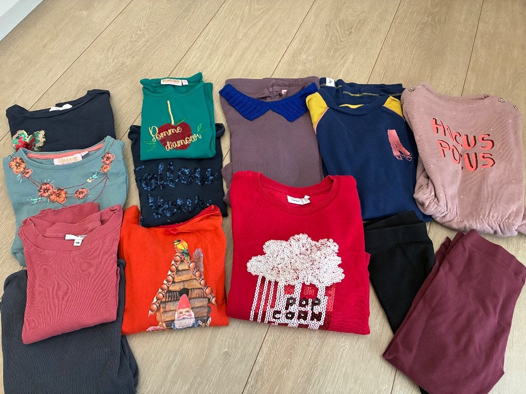 Pakket meisjeskledij maat 116 (herfst/winter), Kinderen en Baby's, Ophalen of Verzenden, Gebruikt, Meisje, Setje