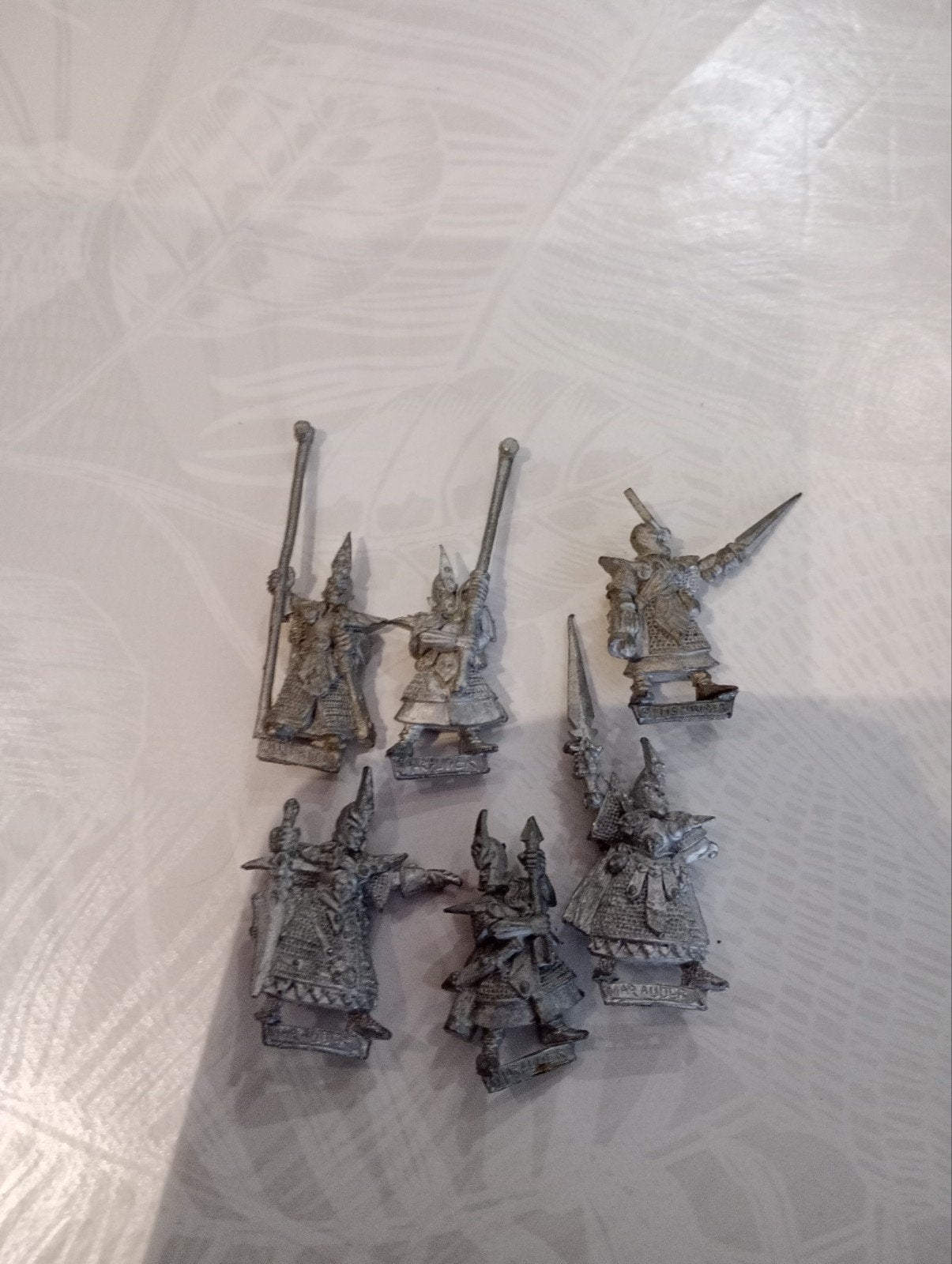 Lot 6 Figurines Métal Vintage Hauts Elfes "Warhammer Quest", Antiquités & Art, Art | Eaux-fortes & Gravures, Enlèvement ou Envoi