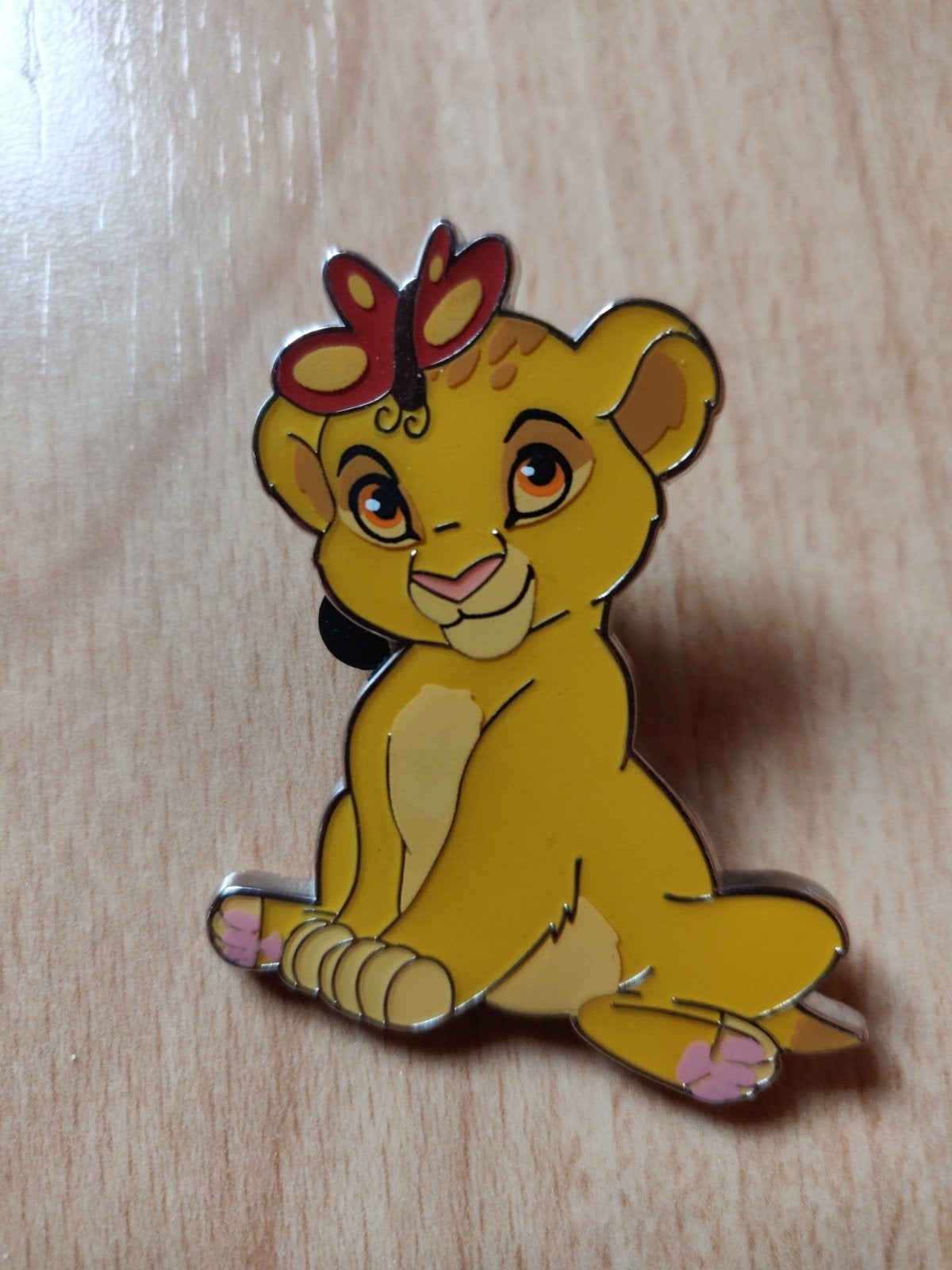 Disneyland Paris The Lion King Baby Young Simba met vlinder, Collections, Enlèvement ou Envoi
