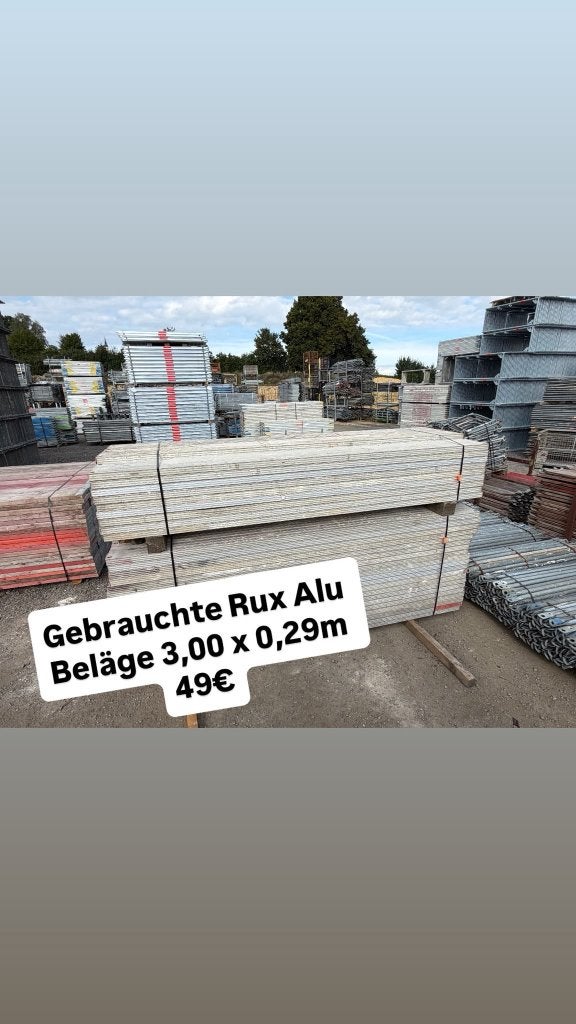 Gebruikte RUX Steigeronderdelen – TOP Staat | Grote Voorraad, Bricolage & Construction, Enlèvement ou Envoi, Utilisé, Autres types
