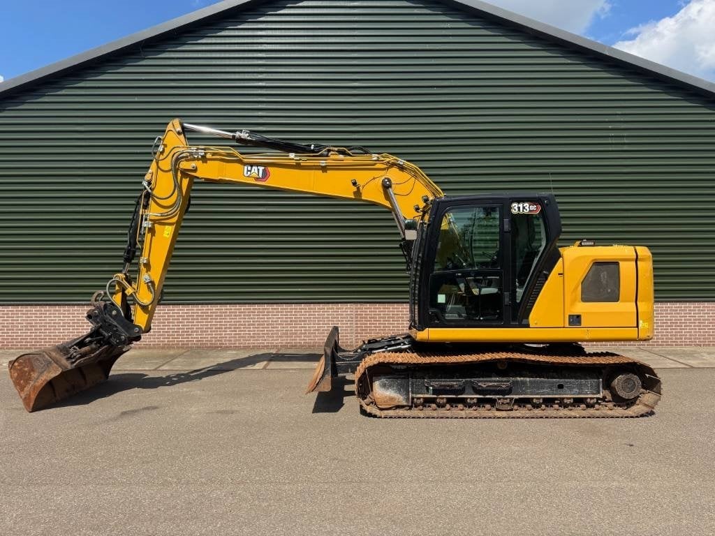 Cat 313GC (bj 2021), Graafmachine