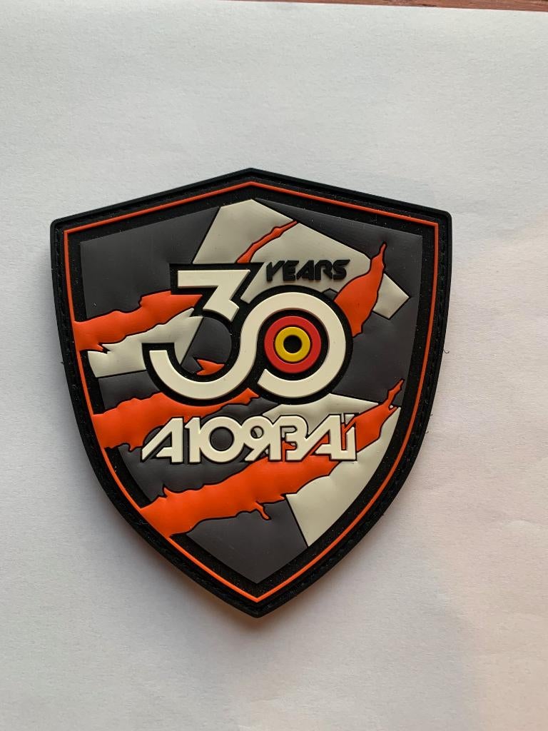 Patch 30 Years A109BAi Hirundo Agusta Belgian Air Force, Collections, Enlèvement ou Envoi, Armée de l'air, Emblème ou Badge