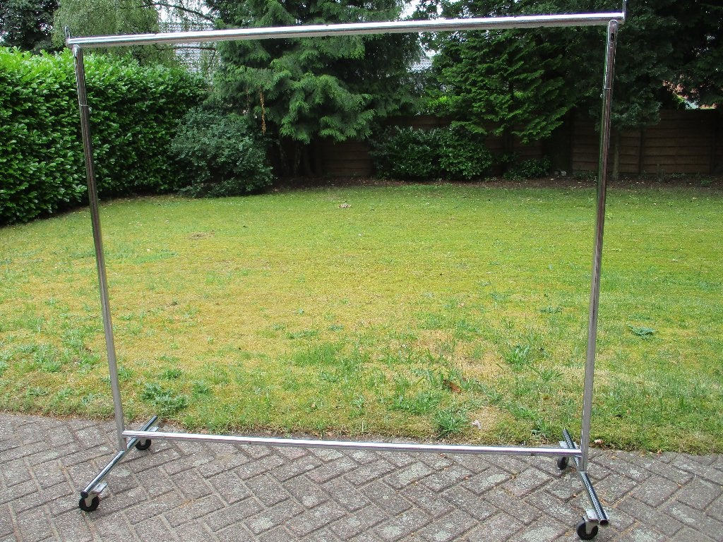 Professioneel kledingrek op wielen XXL, Ophalen, Met wielen, Zo goed als nieuw