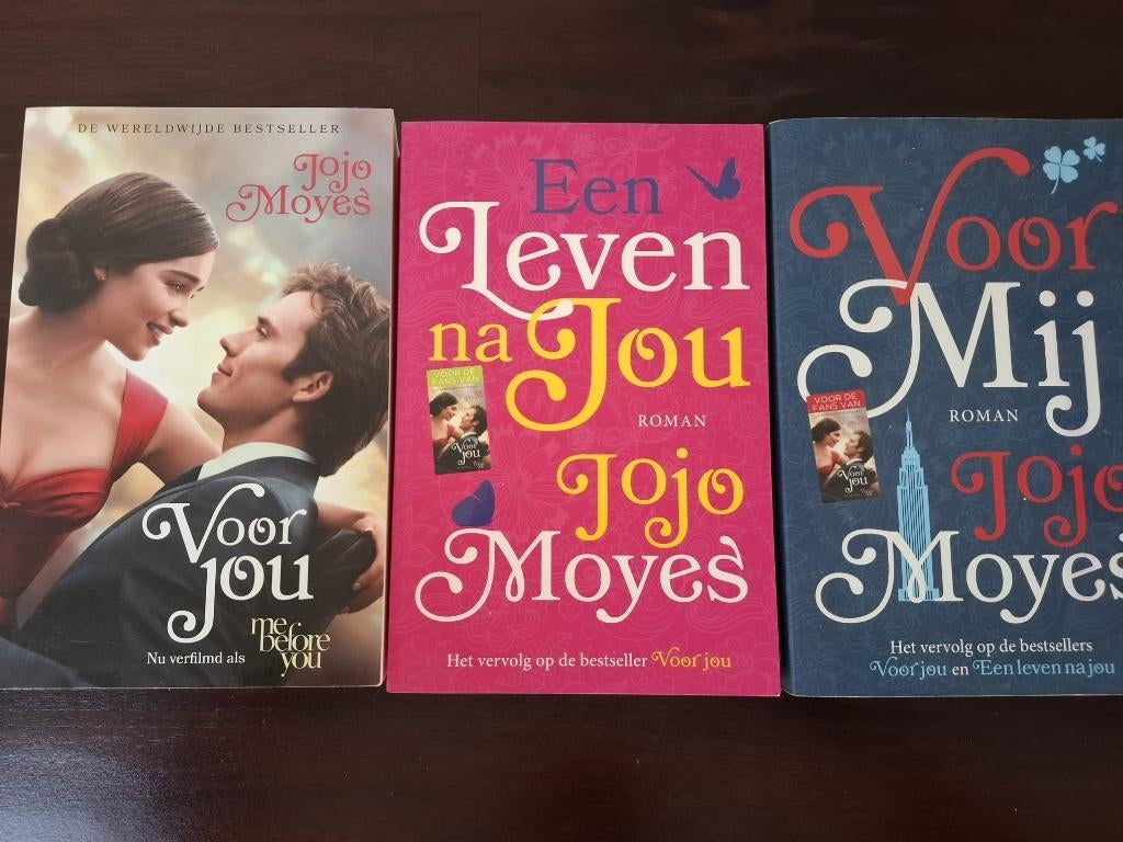 3 boeken van Jojo Moyes, Ophalen, Gelezen