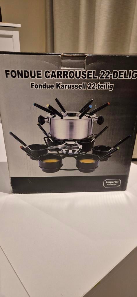 Imperial fondue set 22 delig NIEUW, Ophalen