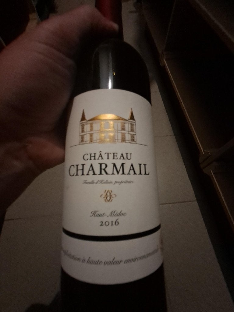 5 Flessen Chateau Charmail, Haut-Medoc, France 2016, Verzamelen, Ophalen, Frankrijk, Nieuw, Rode wijn