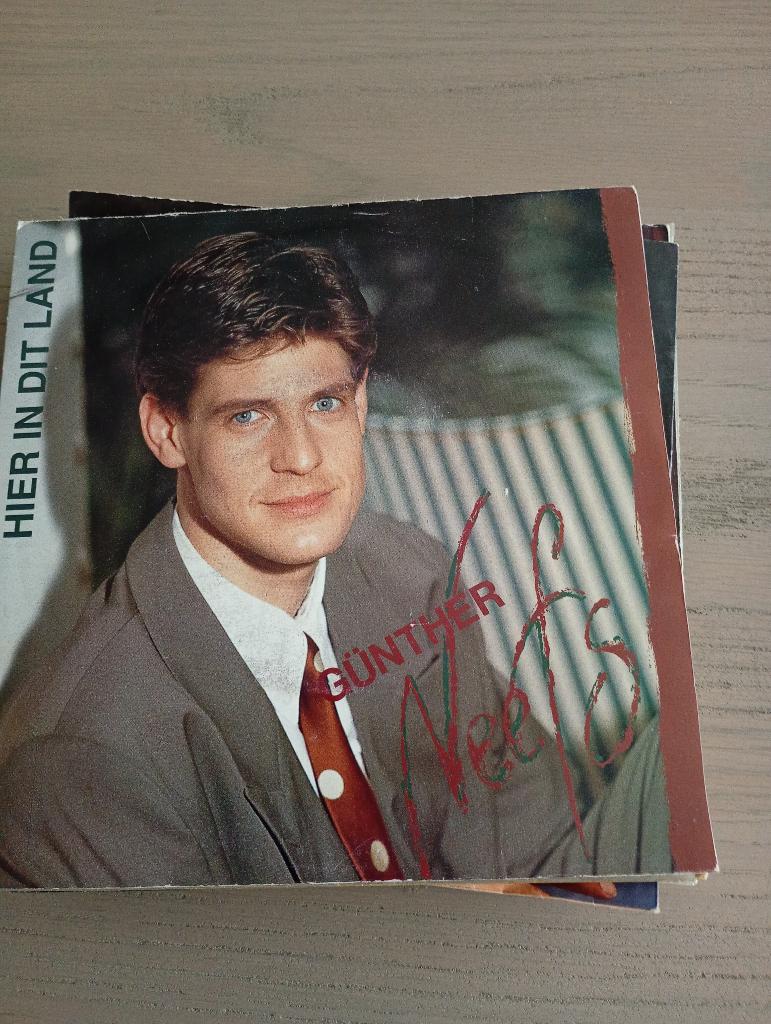 Gunther Neefs - Hier in dit land, Cd's en Dvd's, Vinyl Singles, Gebruikt, 1990 - 1999, 7 inch, Single