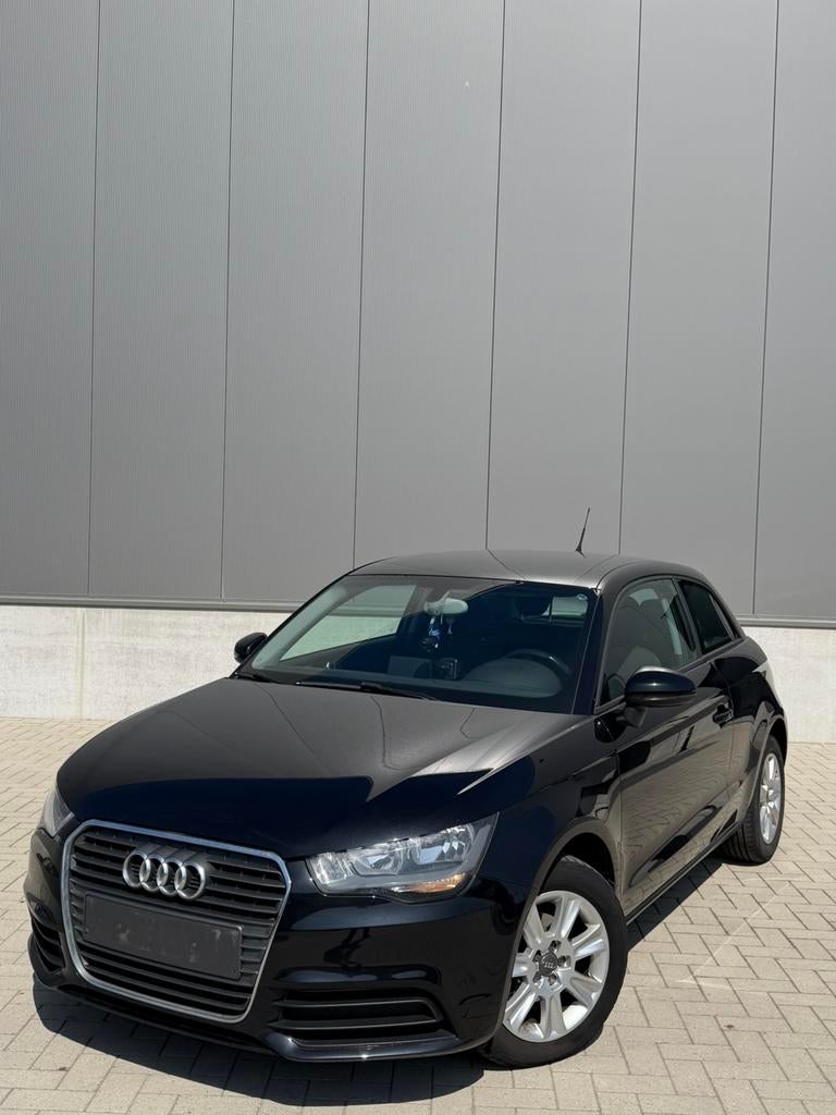2011 Audi A1 - 123dKM, Auto's, Voorwielaandrijving, Stof, A1, Zwart