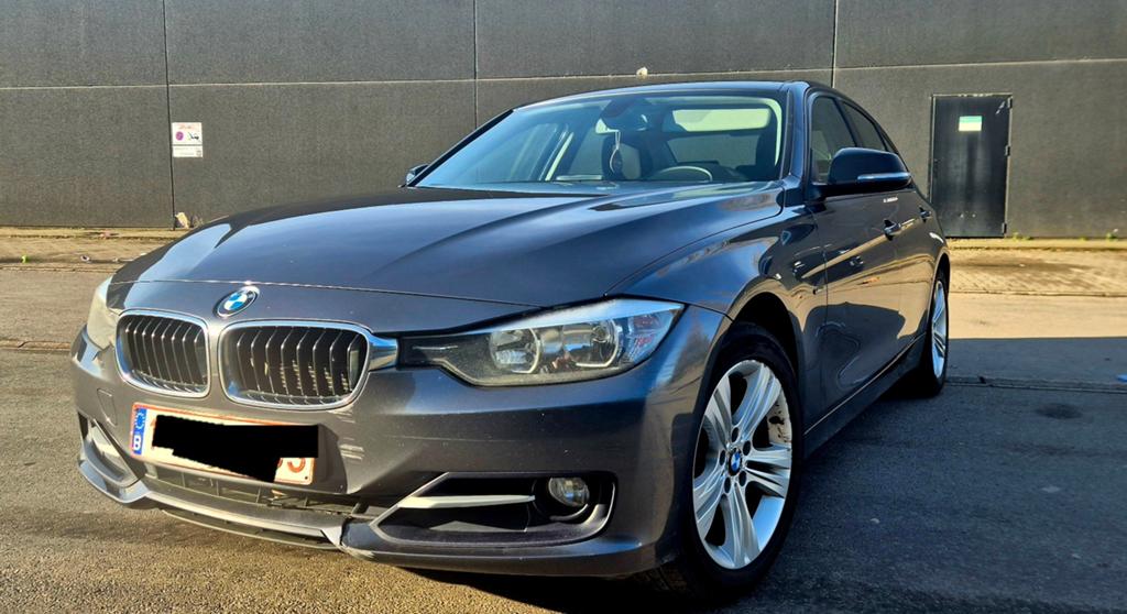 BMW 316D, Auto's, BMW, Particulier, 3 Reeks, Sportpakket, Diesel, Euro 5, Berline, 4 deurs, Handgeschakeld, Zilver of Grijs, Zwart