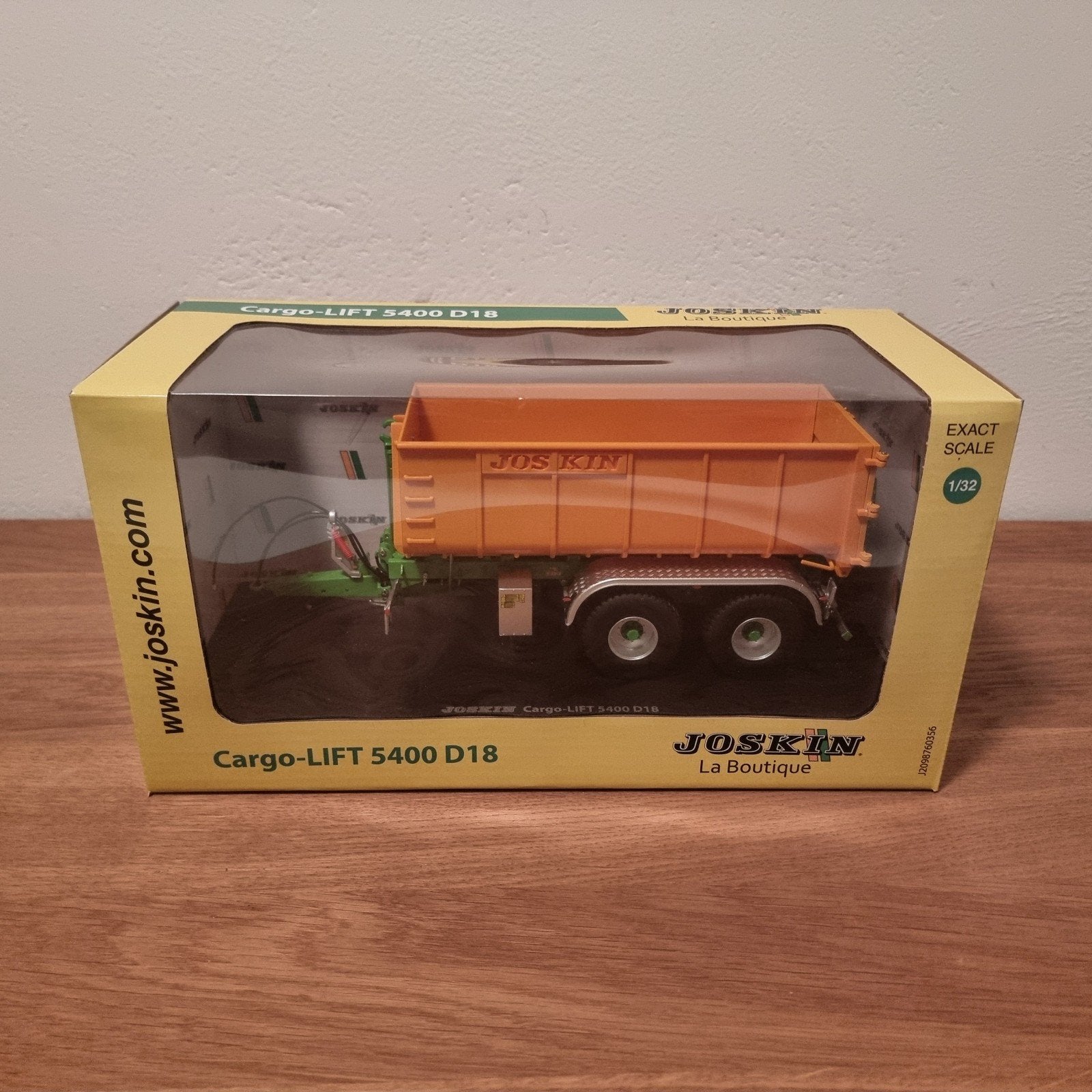 Joskin Cargo-Lift 5400 D18 Universal Hobbies, Hobby en Vrije tijd, Ophalen of Verzenden, Nieuw, Tractor of Landbouw, Universal Hobbies