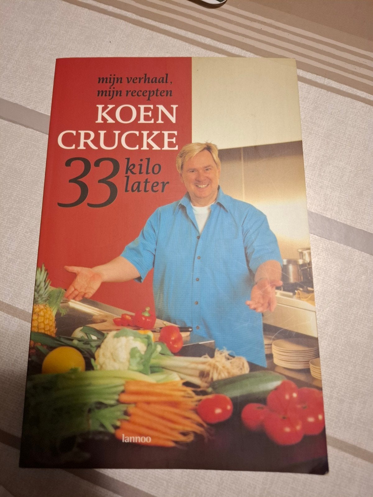 koen crucke 33 kilo later, Boeken, Ophalen