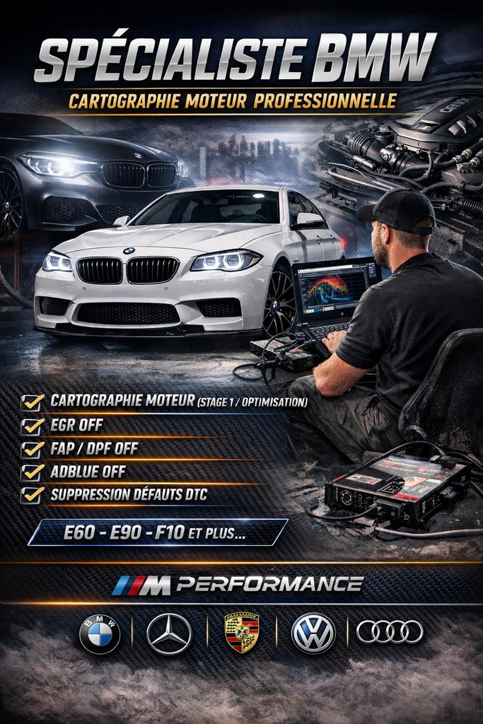 SPÉCIALISTE BMW – CARTOGRAPHIE MOTEUR, Autos : Divers, Voitures de course