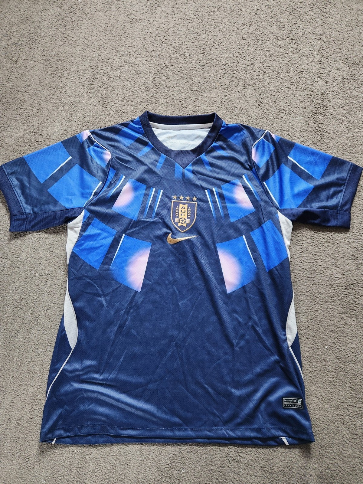 Maillot extérieur Uruguay coupe du monde 2026 M, Taille M, Enlèvement ou Envoi, Comme neuf, Maillot