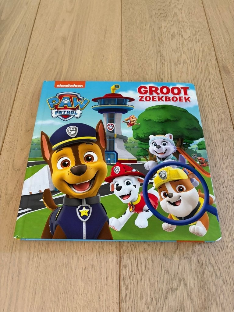 Groot zoekboek Paw Patrol, Nickelodeon, Ophalen of Verzenden, Zo goed als nieuw, 2 tot 3 jaar