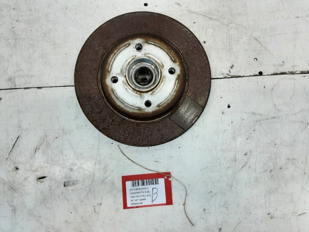 REMSCHIJF ACHTER Citroën Berlingo (9670152380), Gebruikt, Citroën, Mevr. I. Hauben, Rue de l'Espoir 34 34
4030  GRIVEGNÉE, BE