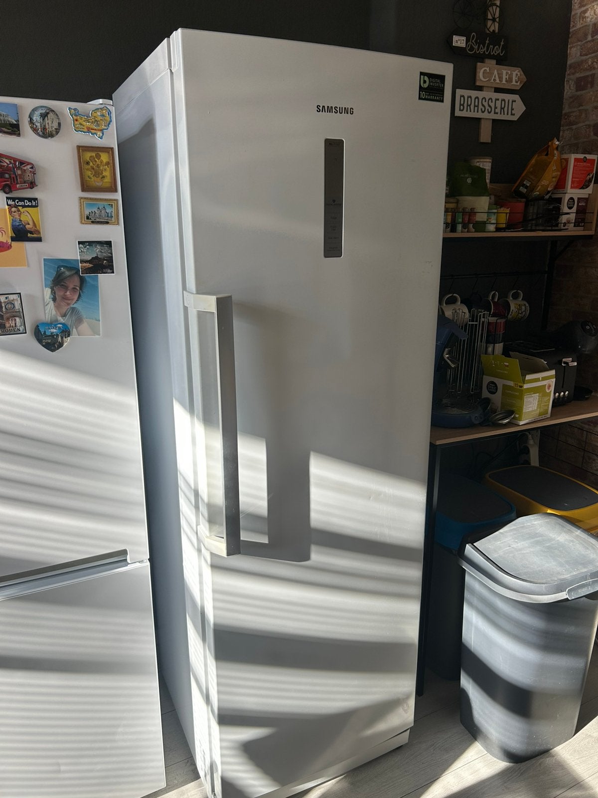 Frigo Samsung 350L, Classe énergétique A ou plus économe, 160 cm ou plus, Comme neuf, Enlèvement