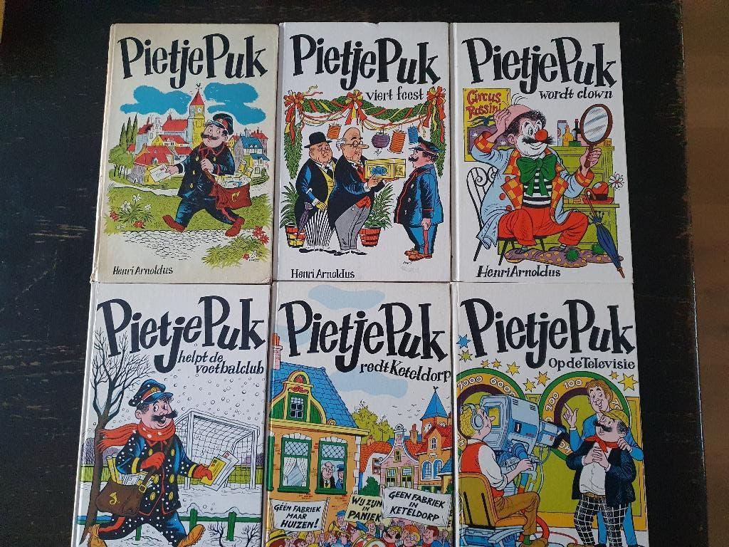 6 boeken van Pietje Puk, Boeken, Ophalen, Zo goed als nieuw, Henri Arnoldus