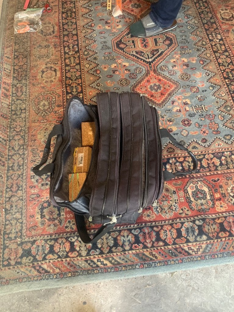 Vishengels met molens en toebehoren, Ophalen, Gebruikt, Complete hengel