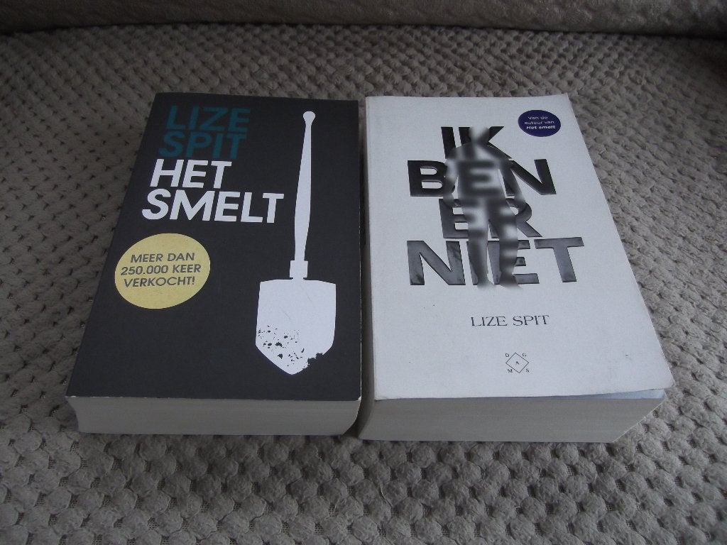 Lize Spit  (ook apart te koop) het smelt - ik ben er niet, Livres, Romans, Enlèvement ou Envoi