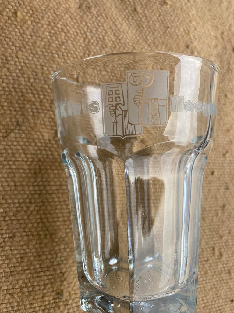 Originele Hoegaarden bierglazen, Verzamelen, Ophalen, Zo goed als nieuw, Glas of Glazen