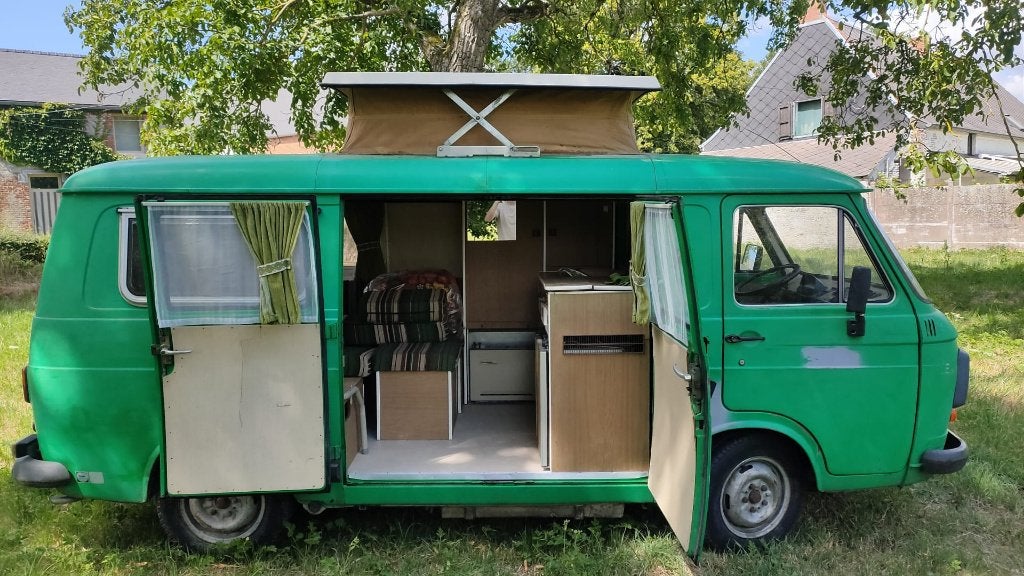 Fiat 238 Campervan uit 1980, Caravans en Kamperen, Mobilhomes, Buscamper of Camperbus, Fiat, Handgeschakeld, Tot en met 3