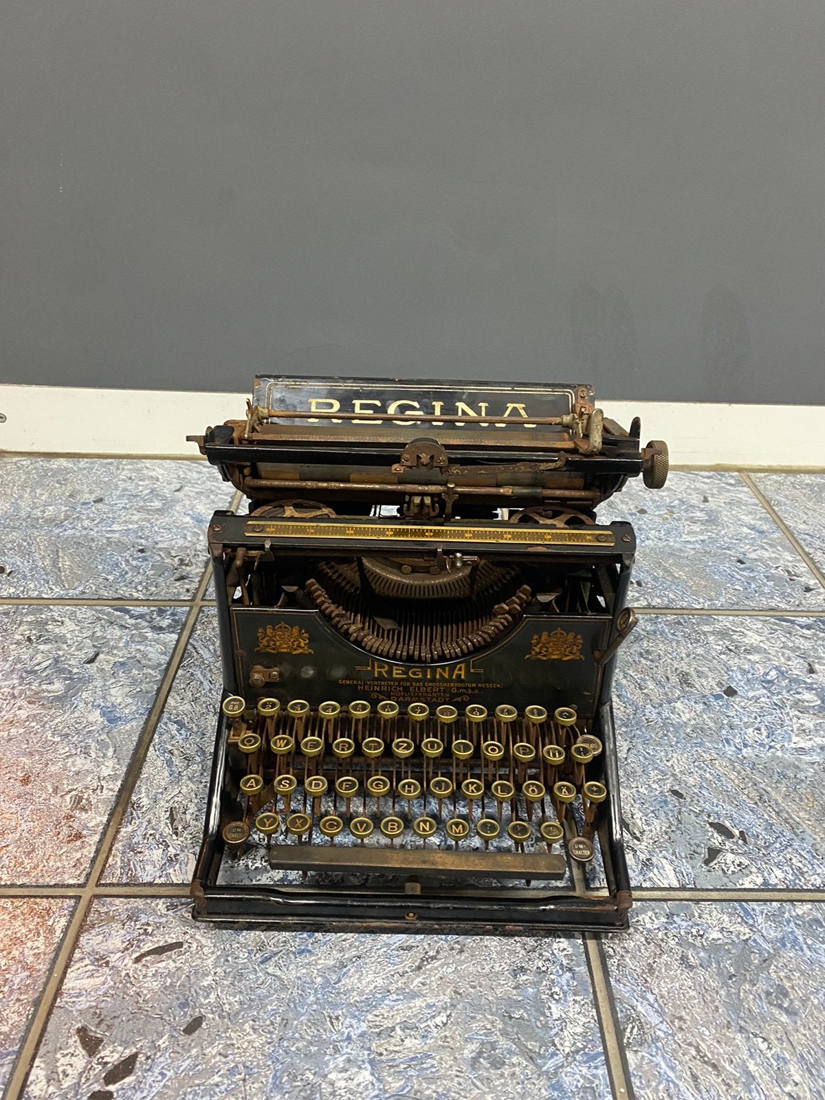 Machine a ecrire Regina, Diversen, Typemachines, Ophalen of Verzenden, Gebruikt