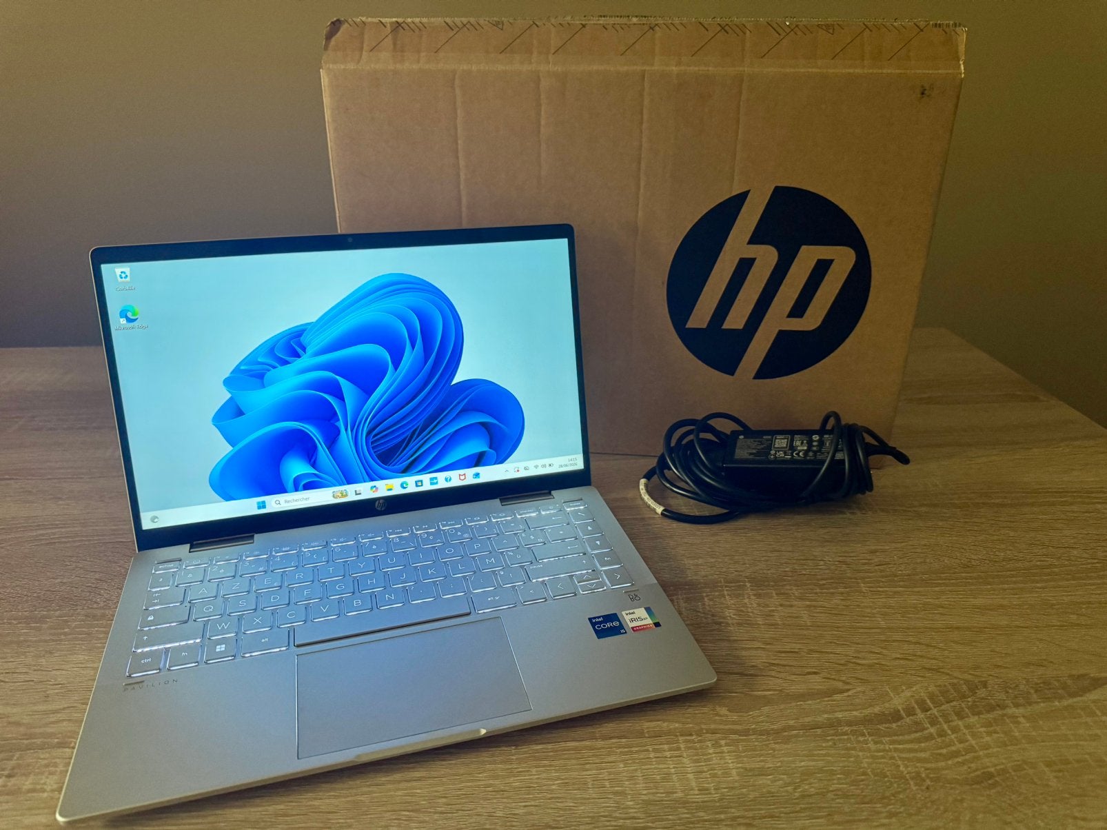 HP Pavilion i5 12e 16 GB RAM computer/laptop met touchscreen, Ophalen, Zo goed als nieuw, SSD, Azerty