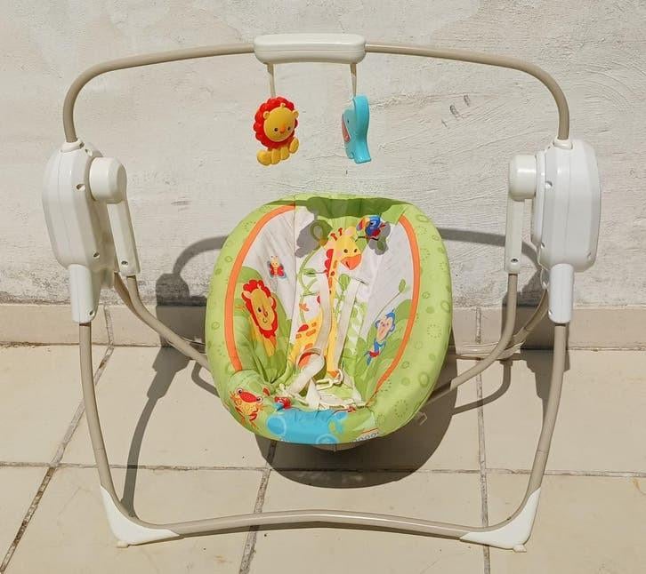 Balancelle - Fisher Price - musical, Kinderen en Baby's, Ophalen, Zo goed als nieuw