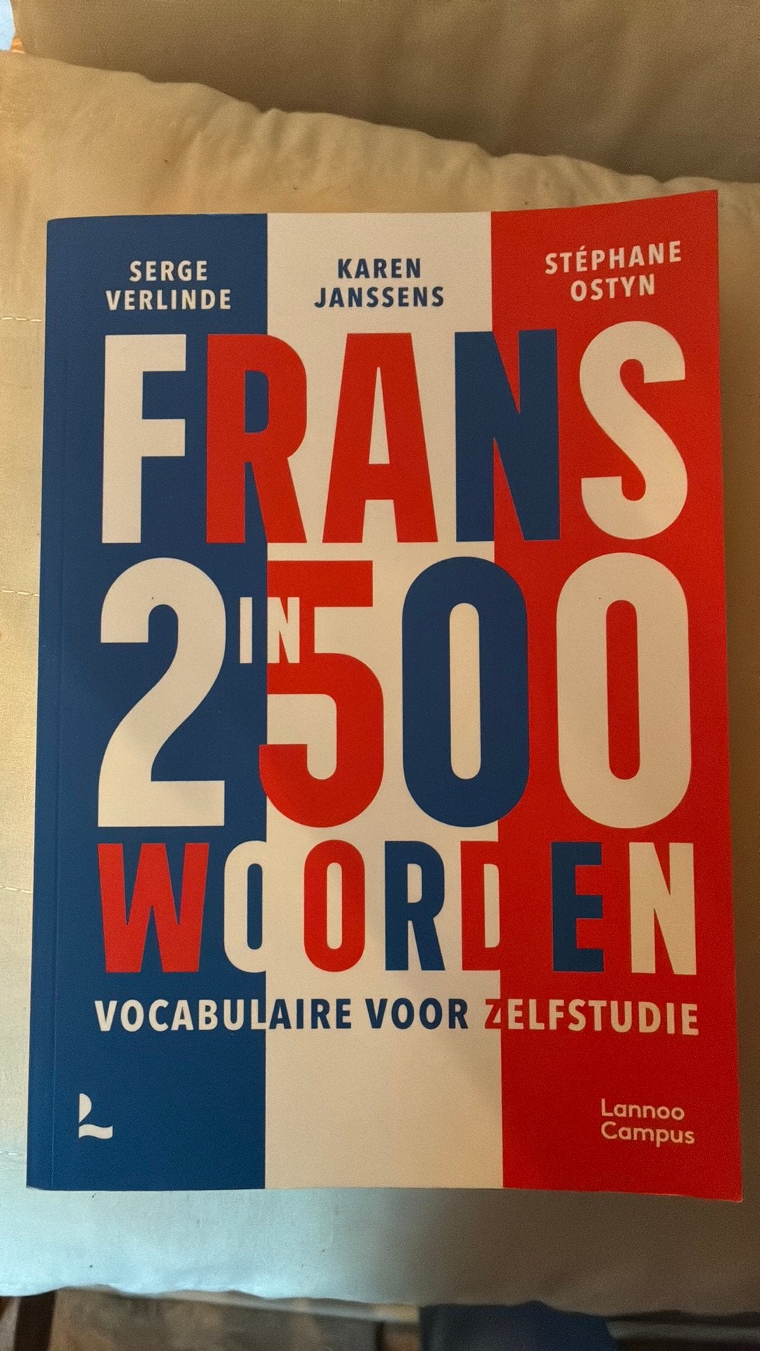 Serge Verlinde - Frans in 2500 woorden, Boeken, Non-fictie, Nieuw, Ophalen of Verzenden, Serge Verlinde; Stéphane Ostyn; Karen Janssens