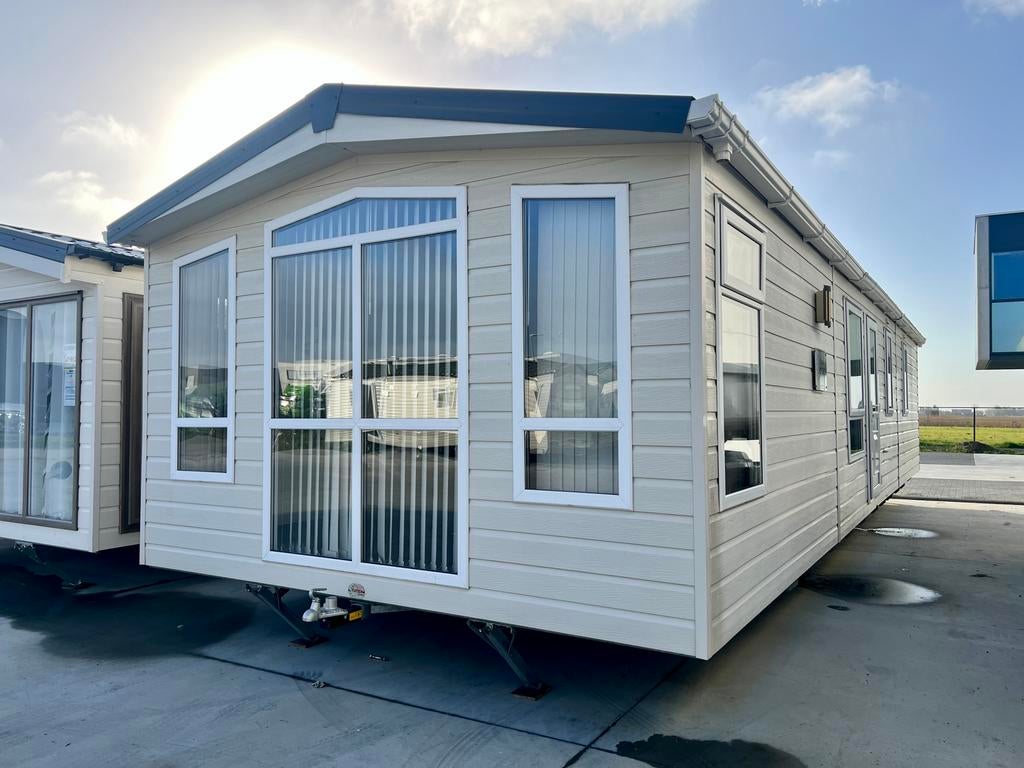 OCC DEPOT 24 NEW JERSEY 1200x400/2 (comfort van een huis), Caravans en Kamperen, Stacaravans, Tot en met 6