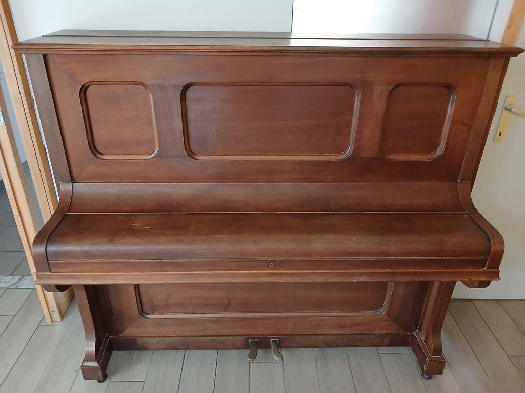 Piano, buffetpiano, hout, van S. Megens, Musique & Instruments, Pianos, Enlèvement, Piano