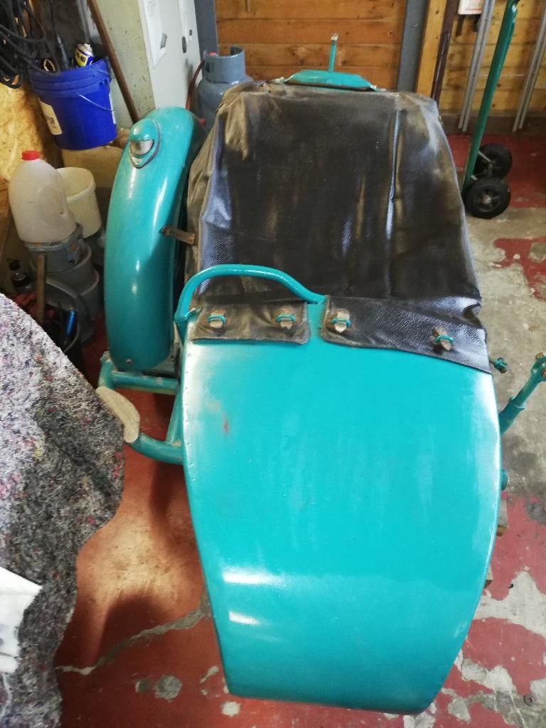 Dniepr avec sidecar, Enlèvement, Utilisé