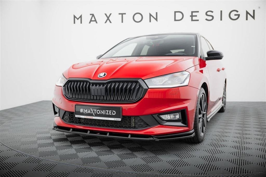 Maxton Design Spoiler Splitter Lip Skoda Fabia Monte Carlo M, Envoi