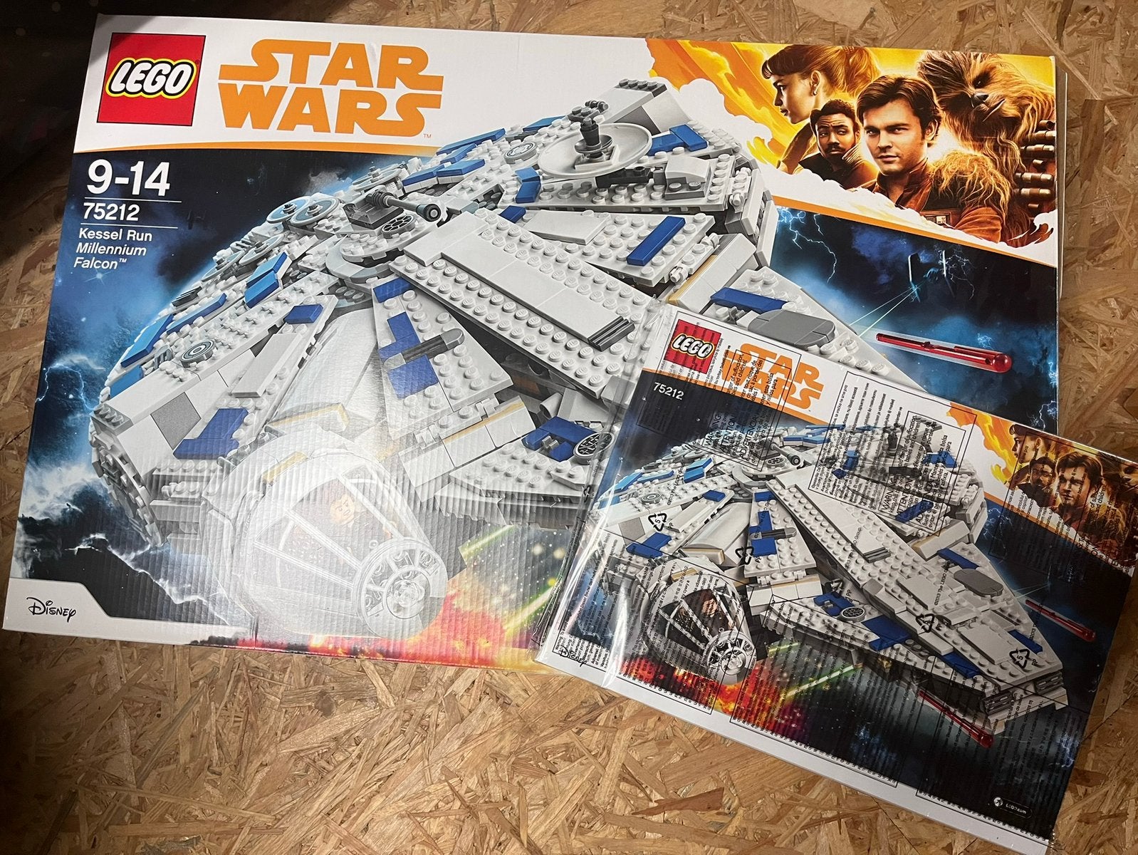 Lego 75212 kessel run millennium falcon, Ophalen of Verzenden, Zo goed als nieuw, Lego
