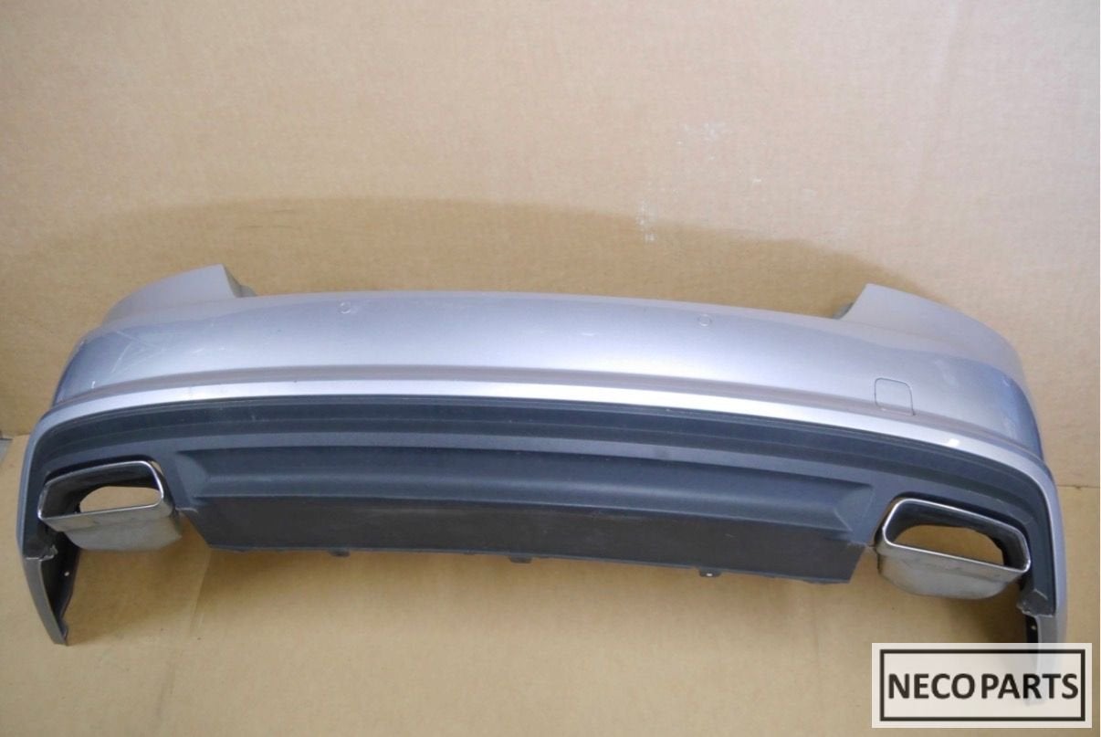 AUDI A7 4G FACELIFT ACHTERBUMPER 4xPDC LZ7G ORIGINEEL, Auto-onderdelen, Gebruikt, -, Achter, -