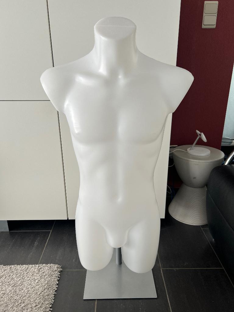 Heren torso paspop wit verstelbare voet, Vêtements | Hommes, Vêtements Homme Autre, Comme neuf, Enlèvement ou Envoi
