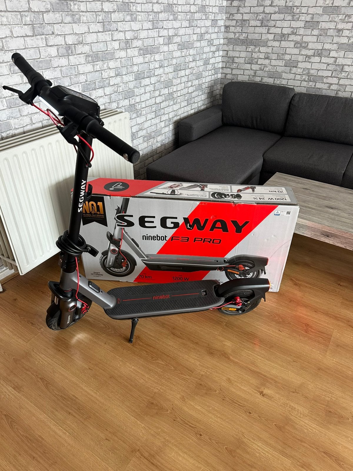 Ninebot f3 pro, Ophalen, Zo goed als nieuw