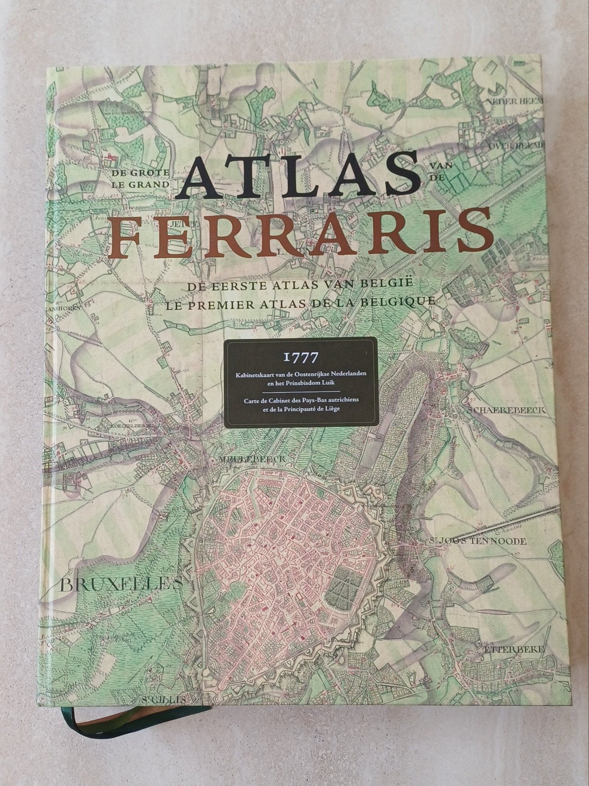 Le grand Atlas Ferraris 1777, Livres, Atlas & Cartes géographiques, Enlèvement ou Envoi, Belgique, Autres atlas, Edition Racine
