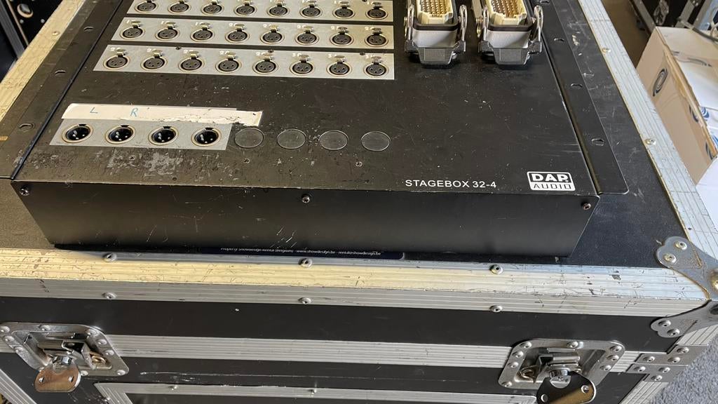 Dap Audio stagebox split 32-4, Muziek en Instrumenten, Ophalen, Zo goed als nieuw