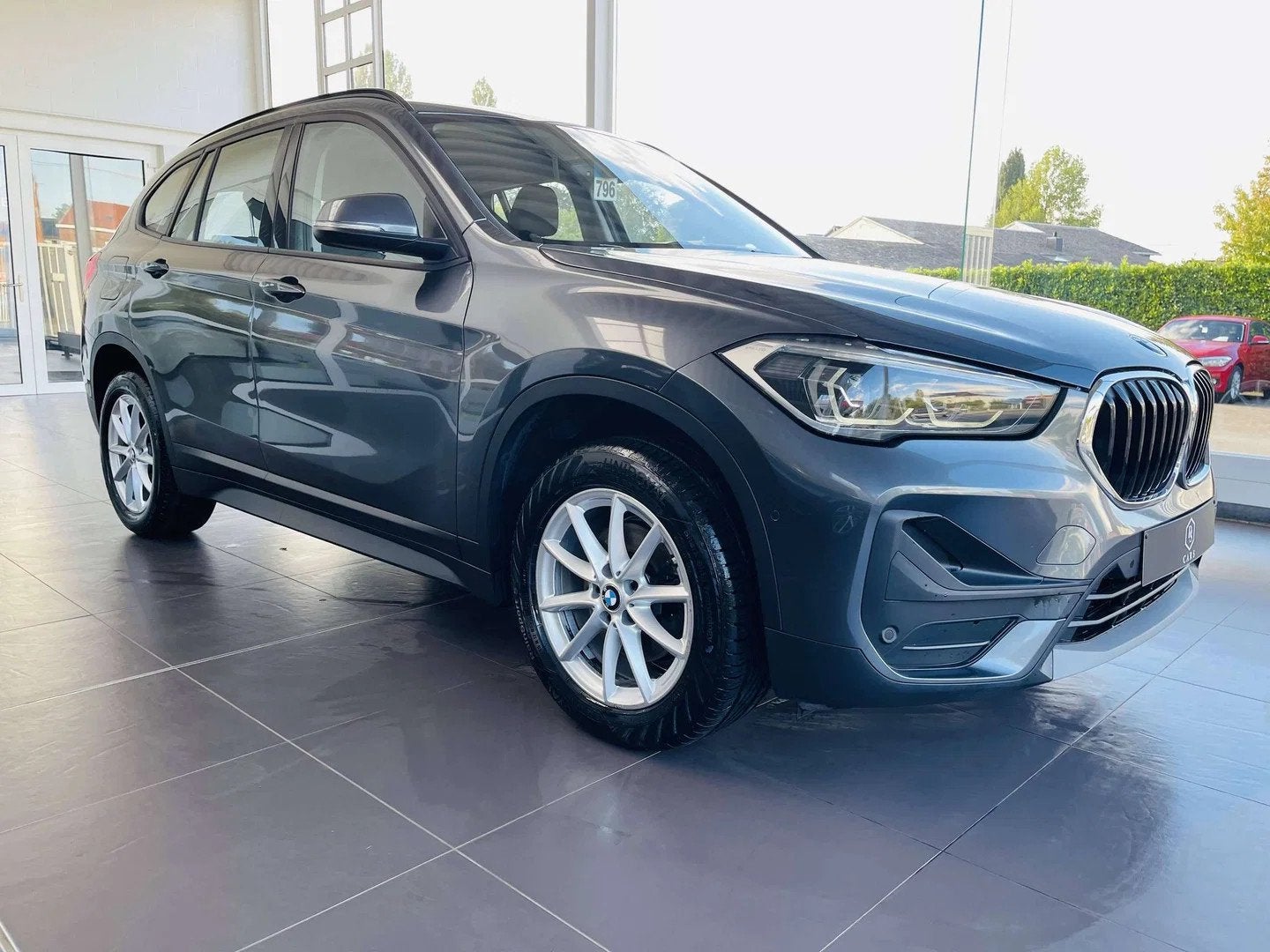 BMW X1 1.5iA * GARANTIE + LED + GPS PRO * (automatique), Argent ou Gris, Achat, Euro 6, Entreprise