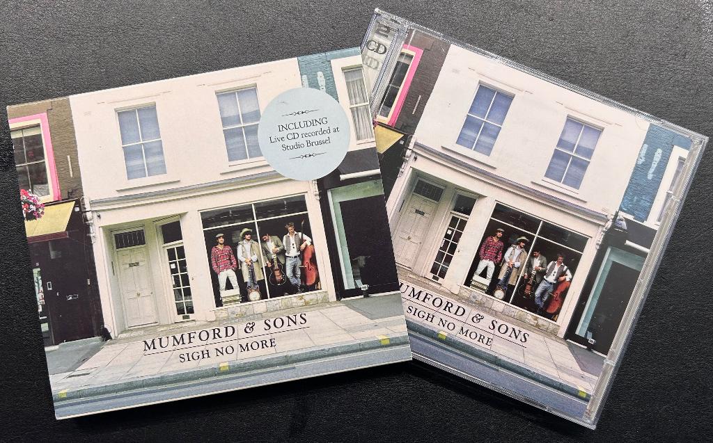 MUMFORD & SONS - Sigh no more, w/Live in Brussels ( 2CDs ), Cd's en Dvd's, Cd's | Rock, Zo goed als nieuw, Poprock, Verzenden