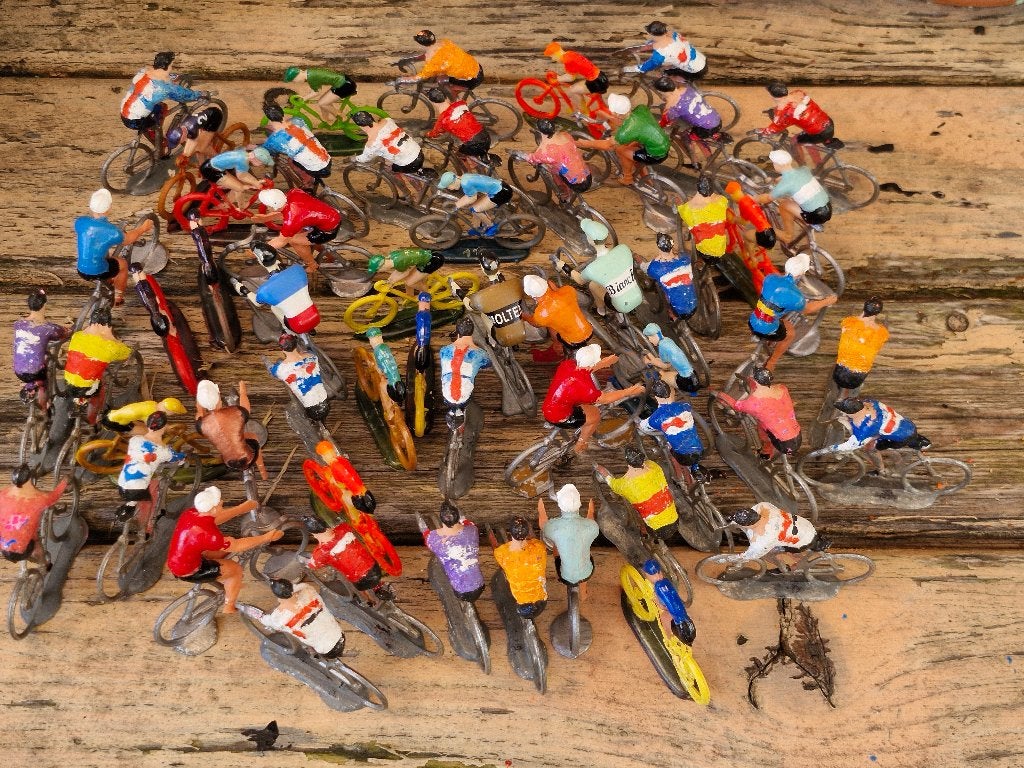 55 Cyclistes RETRO des années 60/70, Antiquités & Art, Antiquités | Jouets, Envoi