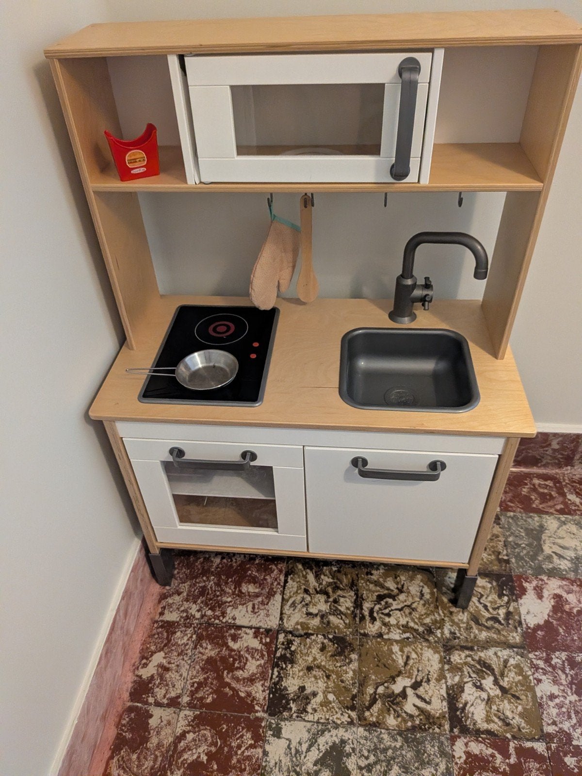 Speelkeuken met accessoires, Ophalen, Speelkeuken