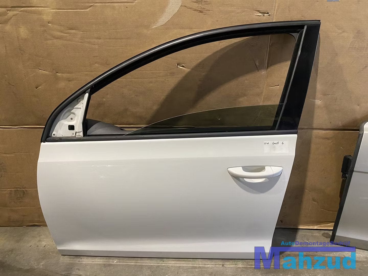 VW GOLF 6 Hatchback Wit links voor deur portier 2009-2012, Auto-onderdelen, Carrosserie, Gebruikt, Volkswagen AG, Voor, Vw@volkswagen.de