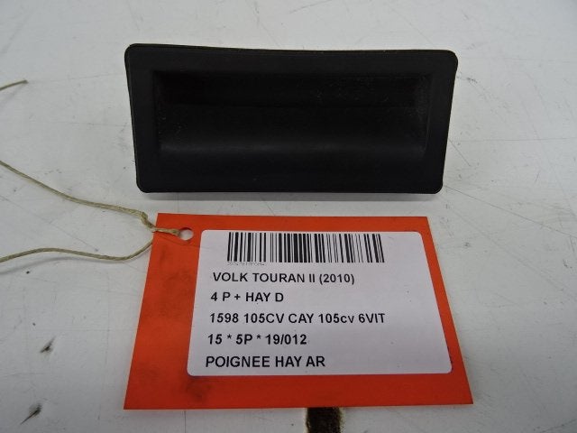 POIGNEE COFFRE / HAYON ARRIERE Volkswagen Touran (1T1 / T2), Autos : Pièces & Accessoires, Volkswagen, Volkswagen AG, Utilisé