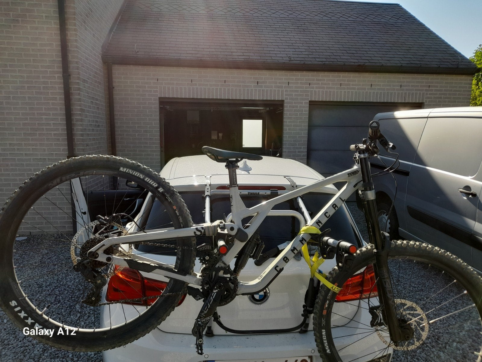 porte velo thule, Enlèvement