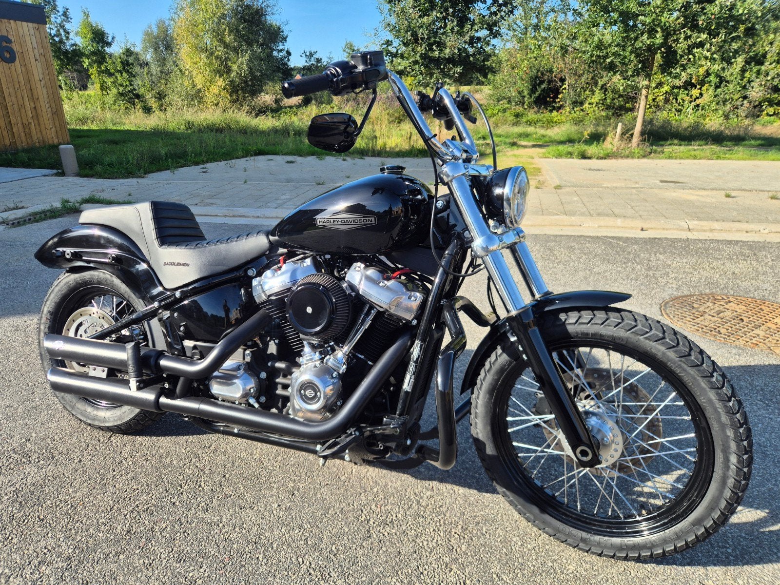 NIEUW Custom Harley Davidson Softail 2024-1400km, Motoren, Nieuw, Particulier, 1750 cc, ABS