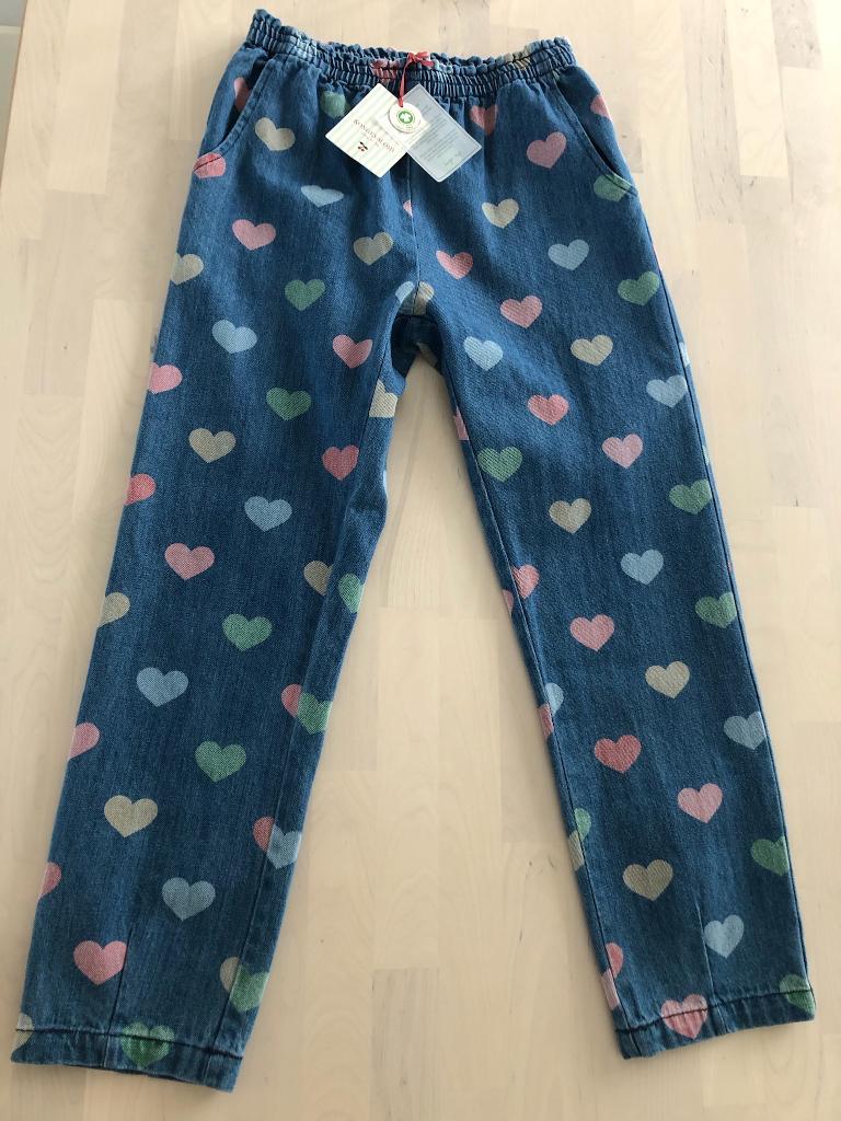 Konges Slojd Magot frill pants GOTS Bon Coeur coloré 9-10j, Enlèvement ou Envoi, Konges Slojd, Fille, Pantalon