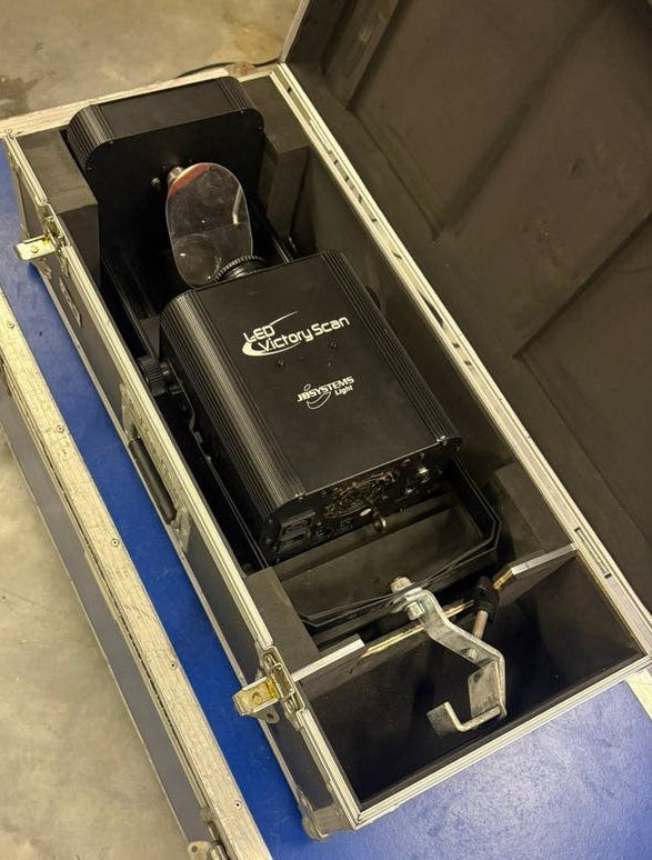 Victory Scan LED 60 Watt, Musique & Instruments, Boîtiers & Valises, Enlèvement, Comme neuf, Flight case